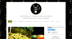 Desktop Screenshot of beersandburros.com